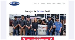 Desktop Screenshot of airwaveonline.com